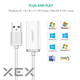 Внешняя звуковая карта UGREEN US206 USB 2.0 to Jack 3.5mm White (30712) - изображение 5