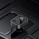 Адаптер автомобільний Baseus S-09 Pro Series Car FM Transmitter BT5.3 PD/QC 18W/2.4A black - зображення 7