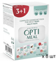 Коробка вологого порційного корму для собак Optimeal Adult Dogs Multi Taste, набір 3+1 х 8 наборів - изображение 1