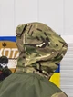 Тактический костюм горка из рипстопа с отделениями под защиту и вентиляцией Multicam XXL - изображение 6