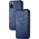 Шкіряний чохол-книжка GETMAN Cubic (PU) для Xiaomi Redmi Note 10 Pro/10 Pro Max Синій (ITS-00000043332_5) - изображение 4