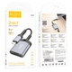 Переходник HOCO 2-in-1 card reader Type-C UA25 grey - изображение 7