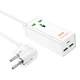 Удлинитель Hoco Talent desktop charger AC9A |2USB/Type-C, PD/QC, 30W/10A| белый - изображение 1