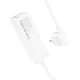 Удлинитель Hoco Talent desktop charger AC9A |2USB/Type-C, PD/QC, 30W/10A| белый - изображение 3