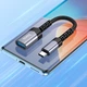 Перехідник HOCO Type-C male to USB female 3.0 converter UA24 grey - зображення 6
