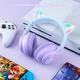 Наушники ONIKUMA Bluetooth Gaming CAT with LED B90 - изображение 14