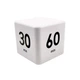 Електронний кухонний таймер CUBE TIMER кубик білий - изображение 1