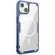TPU чохол Nillkin Nature Pro Magnetic для Apple iPhone 15 (6.1") Синій (прозорий) - изображение 5