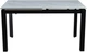 Стол Prestol Ларс 1400(+600)х800х750 мм Белая керамика / Ноги черные (RF1119DT) - изображение 2