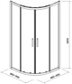 Душова кабіна CERSANIT Basic 90x90x185 S158-005 прозоре скло без піддона - зображення 8