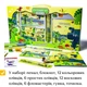 Канцелярський дитячий набір для творчості, набір для малювання, "Динозавр" The Chestnut - зображення 2