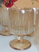Набор бокалов из цветного стекла "Янтарный Дюк" 6 шт 220 мл (230126) - изображение 5