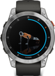 Zegarek sportowy Garmin Epix 2 47 mm Slate/Stainless Steel with Silicone Band (753759281007) - obraz 2