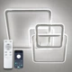 Светильник потолочный светодиодный LUMINARIA SONNE 90W 4S APP 525525 WHITECHROME 220V IP20 с пультом ДУ - изображение 1