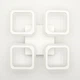 Люстра світлодіодна LUMINARIA ROOM 60W 4S APP WHITE 220V IP20 з пультом ДУ - зображення 7