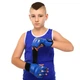 Перчатки для смешанных единоборств Zelart Fight Gear 3207 размер M Blue - изображение 6