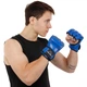 Рукавички для змішаних єдиноборств Zelart Fight Gear 3207 розмір L Blue - зображення 6