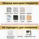 Універсальні гачки для кухні, ванної з нержавіючої сталі без свердління, набір 5 шт, білі - зображення 10