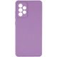 Силіконовий чохол Candy Full Camera для Samsung Galaxy A52 4G / A52 5G / A52s Бузковий / Dasheen - изображение 1