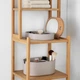 Коробка с зеркальной крышкой IKEA САКСБОРГА, пластик пробка, 24x17 см, 803.918.82 - изображение 10