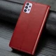 Кожаный чехол книжка GETMAN Gallant (PU) для Samsung Galaxy A13 4G Red - изображение 6