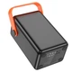 Power Bank Hoco J110A Powerful 65W LCD/Lamp 60000mAh Портативний Акумулятор Повербанк швидка зарядка для пристроїв Чорний - изображение 6