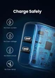 Мережевий зарядний пристрій UGREEN CD243 PD 40 W Smart Fast Charger&nbsp;2хType-C White (10343) - зображення 7