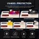 Солнцезащитные очки KapVoe KE9408 лінзи Polarized UV400 5 линз Black - изображение 8