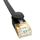 Патч Корд Сетевой Кабель LAN Baseus Cat 7 Ethernet UTP Patch Cable RJ45-RJ45 |до 10Гбит/с| 5 м | Черный - изображение 2