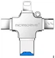 Флешка для айфона Адаптер IPhone MicroDrive 128Gb USB-накопитель USB3.0 iOS Micro Type-C Apple Lightning 4 в 1 - изображение 5