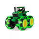 Іграшковий трактор John Deere Kids Monster Treads з великими колесами що світяться 46645 - зображення 1