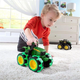 Іграшковий трактор John Deere Kids Monster Treads з великими колесами що світяться 46645 - зображення 4