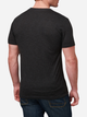 Футболка тактическая 5.11 Tactical Triblend Legacy Short Sleeve Tee 41230ABL-135 L Black Heather (2000980626212) - изображение 2