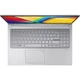 Ноутбук ASUS 15.6" Vivobook 15 (X1504VA-BQ577) Intel Core 7 150U/16GB/SSD1TB/Intel Graphics/DOS/Silver (90NB13Y2-M000V0) - изображение 4