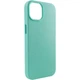 Шкіряний чохол Leather Case (AA Plus) with MagSafe (L) для Apple iPhone 12 Pro Max (6.7") Ice - зображення 4