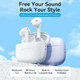 Наушники беспроводные Vention Elf Earbuds E03 300 mAh/Bluetooth 5.3, White - изображение 6
