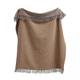 Плед шерстяной Lanavitta букле Портал серо-бежевый 140х200 Полуторный (5082) - изображение 3