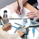 Стилус металевий двосторонній для сенсорних екранів 2 в 1 чорний 02 - зображення 5