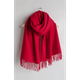 Шарф вовняний Lanavitta SAFALANO CASHMERE бордовий 70х200 (4455) - зображення 2
