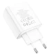 Адаптер мережевий HOCO Fuerza four-port charger C102A 4USB 28.5W блок білий - зображення 4