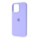 Чехол силиконовый Epic Premium Silicone Case Full Cover для Apple iPhone 15 Pro Max Light Purple - изображение 1