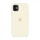 Чехол силиконовый Premium Silicone Case Full для Apple iPhone 11 Antique White + Подарок защитное стекло ESD Mietubl для Apple iPhone - изображение 2
