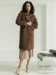 Пальто осіннє жіноче Seventeen 2133.5641 L-XL Коричневе (Sev2000000188300) - зображення 6