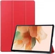 Чехол Smart Case на Samsung Galaxy Tab S7 FE красный - изображение 1