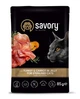 Влажный корм для стерилизованных кошек Savory 85г со вкусом индейки и моркови - изображение 1