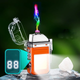 Електроімпульсна запальничка Lighter дугова USB запальничка з ліхтариком - изображение 1