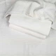 Махровий рушник середнього розміру з Бордюром GM Textile 50х90см 400г/м2 (Білий) - зображення 4