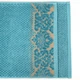 Рушник махровий середній 50x90см Damask Преміум якості Жакардовий з велюром 550г/м2 (Смарагдовий) - зображення 5