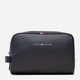 Kosmetyczka męska Tommy Hilfiger Essential Pq Washbag AM0AM08584 Granatowa (8720116555189) - obraz 1