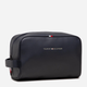 Kosmetyczka męska Tommy Hilfiger Essential Pq Washbag AM0AM08584 Granatowa (8720116555189) - obraz 3